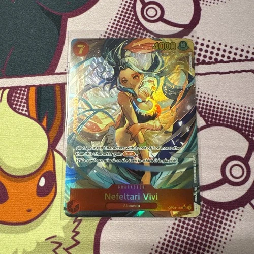 One Piece TCG Nefeltari Vivi OP04-118 Alt Art