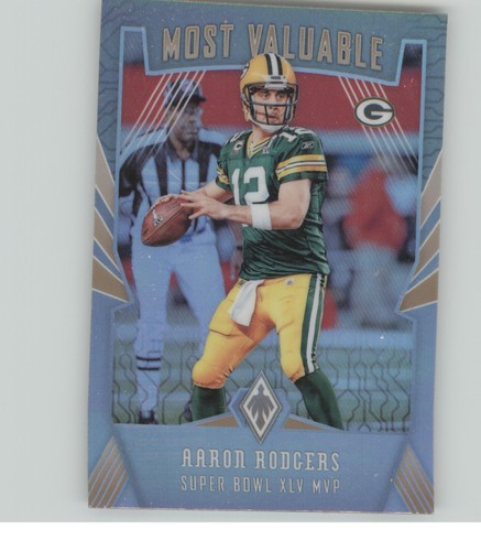 2018 Panini Phoenix Aaron Rodgers [Blue] #5 card