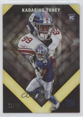 2021 Panini Customer Service Rewards Profiles Gold 1/10 Kadarius Toney 0ub8