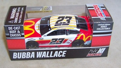 1:64 ACTION 2021 #23 MCDONALDS 23XI TOYOTA CAMRY BUBBA WALLACE DIECAST CHASSIS