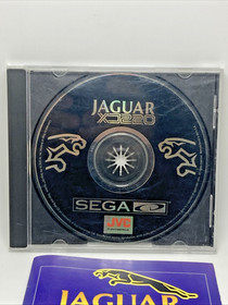 JAGUAR XJ220 for Sega CD (1992 JVC) - DISC & MANUAL, TESTED
