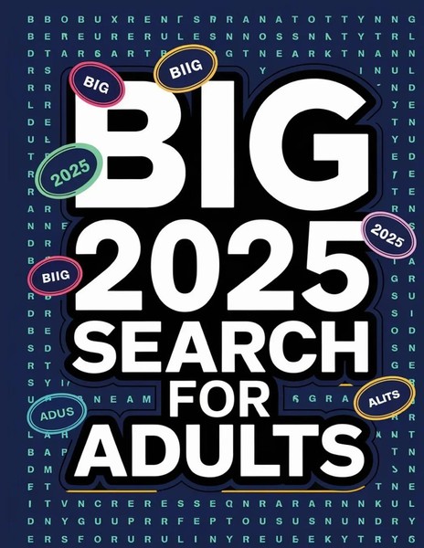 Laura Bidden | 2025 Word Search For Adults Large Print Activity Book | Buch-image
