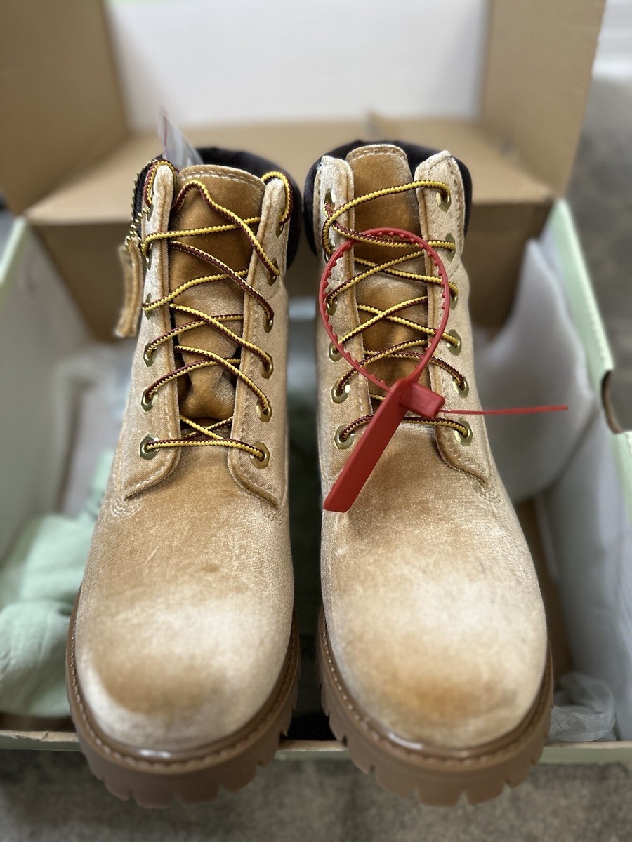 Timberland x OFF WHITE Waterproof Boots Size 8W | 6.5M | eBay