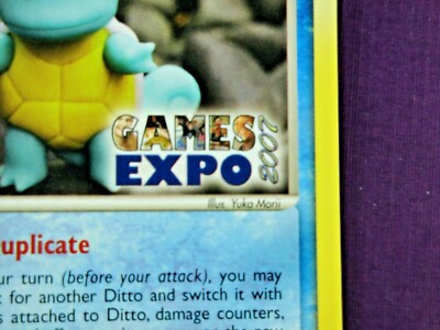 🔥GAMES EXPO (SQUIRTLE) DITTO🔥 | Ex Delta Species 64/113 | Rare