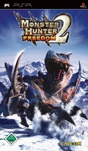 Sony PSP / Playstation Portable Spiel - Monster Hunter Freedom 2 mit OVP - Bild 1 von 1