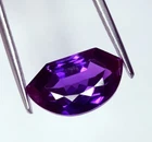 Certified Loose Gemstone Natural Purple Sapphire 9.82 Ct Fancy Cut AAA+ Quality