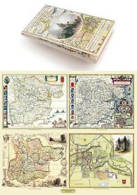 Mapseeker Publi Essex 1610   1836   Fold Up Map that features a collection (Map)