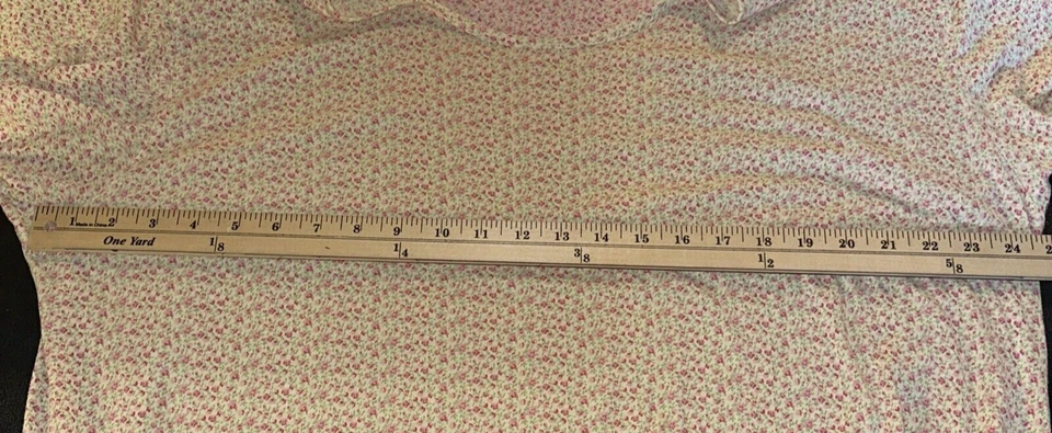 Camisón vintage Simply Basic floral núcleo de cabaña talla aproximada L/XL Muu Muu Foto 4 de 4