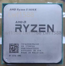 AMD Ryzen 5 1600X R5-1600X 3.6GHz 6 core 12Thr 95W socket AM4 CPU processor
