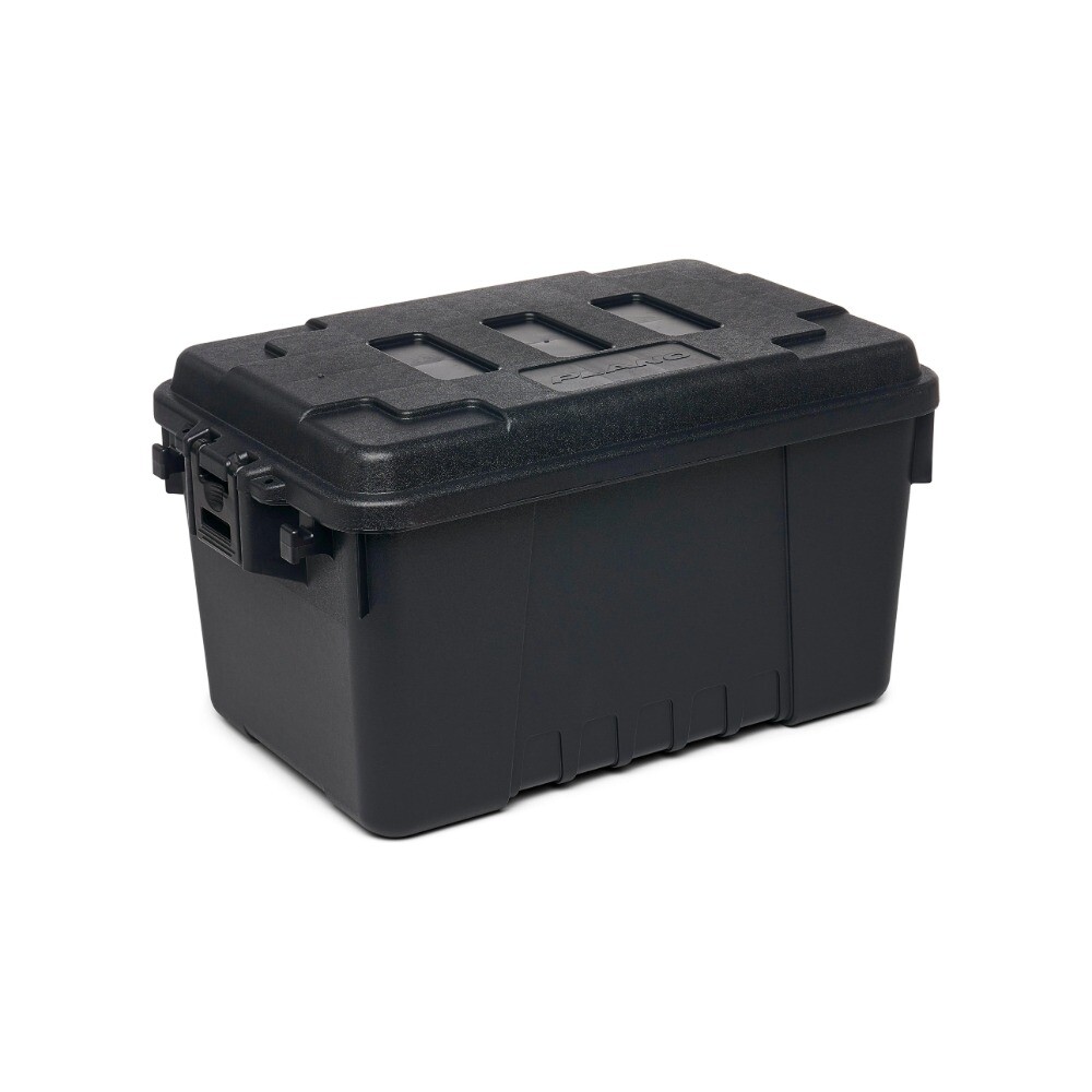 Plano 14-Gallon Lockable Sportsman's Trunk 3-Pack in Black for Secure Storage