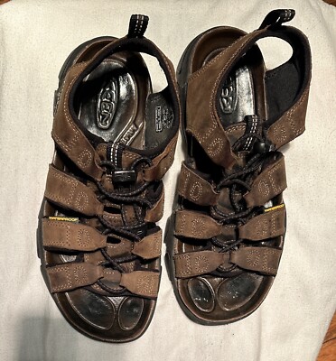 KEEN Newport Brown Leather Waterproof Sport Sandals Men main image 4