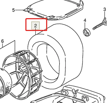 Filtro de aire limpiador de moto para Suzuki SP200 SP125 DR200SE DR200 SE DR125 nuevo Foto 3 de 4