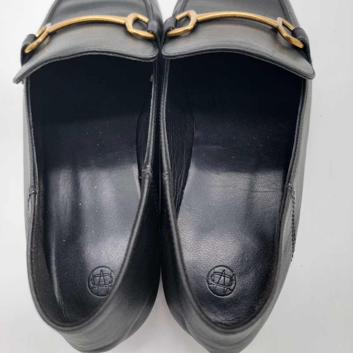 Black Leather Horsebit Loafers by Massimo Dutti Soft oiled leather loafers · Black · Loafer | Massimo Dutti main image 2