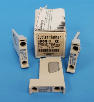 Eaton H2010B-3 Thermal Unit 6.75-11.0 FLA 3 Pack Eaton H2010B-3 NEMA ...