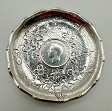 Sterling Silver Canadian Coin Dish - Hong Kong - Lee Yee Hing
