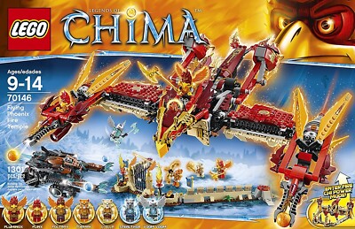 LEGO Legends of Chima Flying Phoenix Fire Temple (70146) - Retired