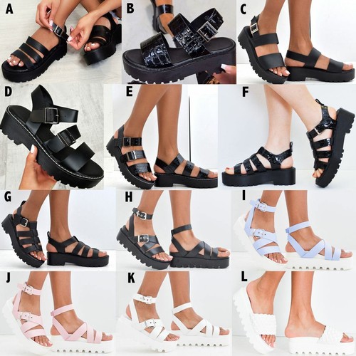 chunky sandals platform