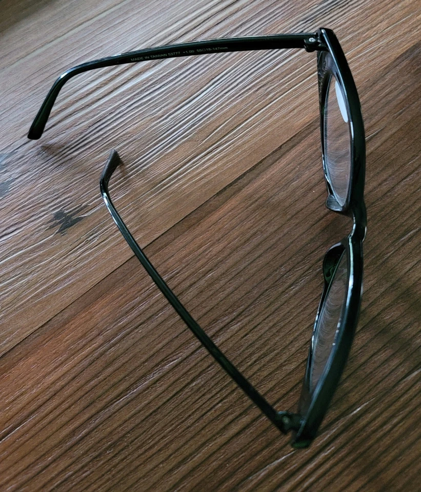 NOVO SEM ETIQUETAS A. J.MORGAN PARA ÓCULOS DE LEITURA ANTHROPOLOGIE OLHO DE GATO PRETO +1,00 US$ 58,00 - Imagem 3 de 4