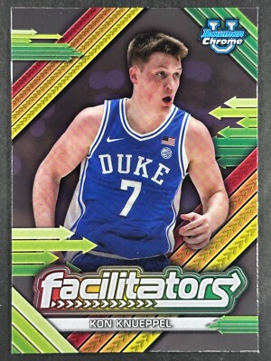 2024-25 Bowman University Chrome Basketball Facilitators - Pick A Card