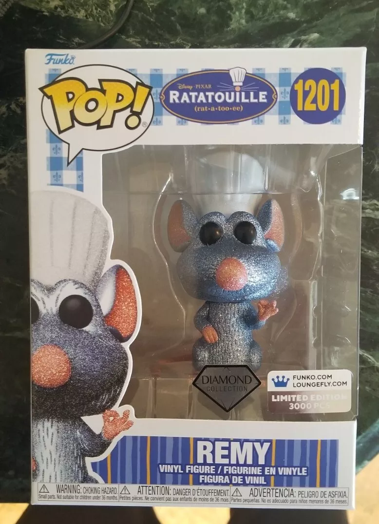 Funko POP! Ratatouille Remy 1201 LE 3000 Diamond Exclusive Mint