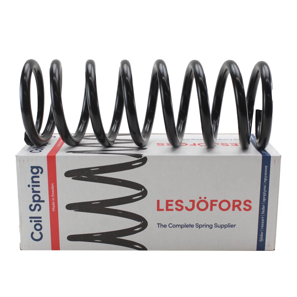 Muelle helicoidal trasero izquierdo o derecho Lesjofors 4256804 para Mercedes W126 300SD 350SDL Foto 3 de 3