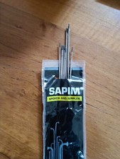 280mm Sapim CX-RAY Argento Acciaio Inox Raggi a Lama Aero 2mm Curva a J. Un raggio 