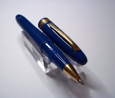 Stylo Roller De Prestige OMAS Ogive En Celluloid Noir - Modèle M95 - Occasion En Très Bon état - Collection