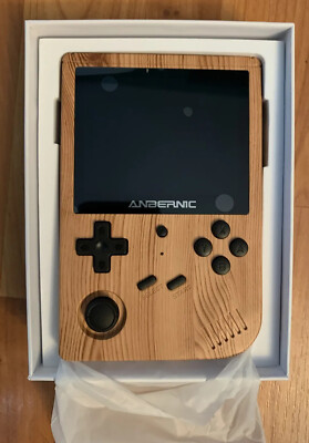 HAIHUANG RG351V Handheld Game Console  Plug & Play Video Games Supports Doubl...