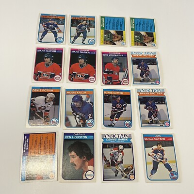 1982/83 1982 OPC O-Pee-Chee Lot Of 16 Cards Savard Potvin Trottier Maruk More!