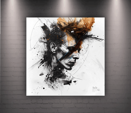 David Bowie Leinwand Wandkunst Druck gerahmt zum Aufhängen bereit Wanddekor moderne Kunst - Bild 3 von 8