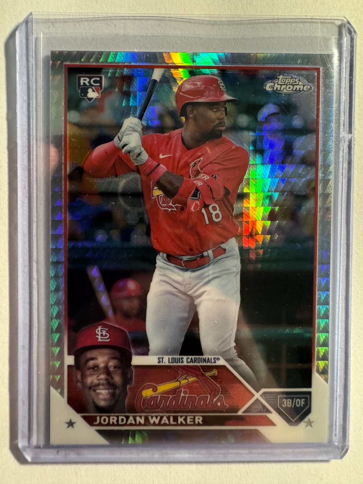 K235,932 - 2023 Topps Chrome Prism Refractors #209 Jordan Walker