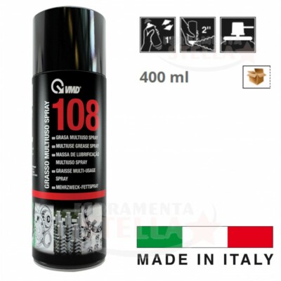 Grasso Bianco Al Litio Grasso Al Litio Con Teflon In Bomboletta Spray 400ml - Lubrificante Professionale Wd40 Lubrificante - Foto 12