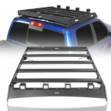 Top Roof Rack Extra Storage Luggage Cargo Carrier For 2009-2018 Dodge Ram 1500