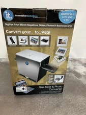IT Innovative Technology Film, Slide & Photo Converter New in Box