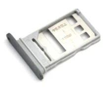 OEM HUAWEI Y9a FRL-L22 REPLACEMENT SILVER DUAL SIM CARD HOLDER TRAY