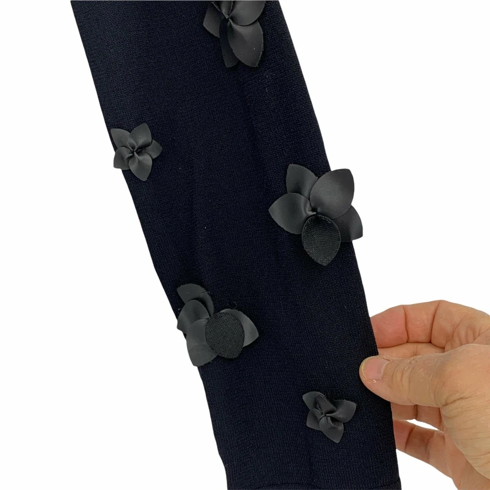 Mujer Cuero Apliquea Suéter Top 9746 L Cuello en V Pullover Foto 2 de 4