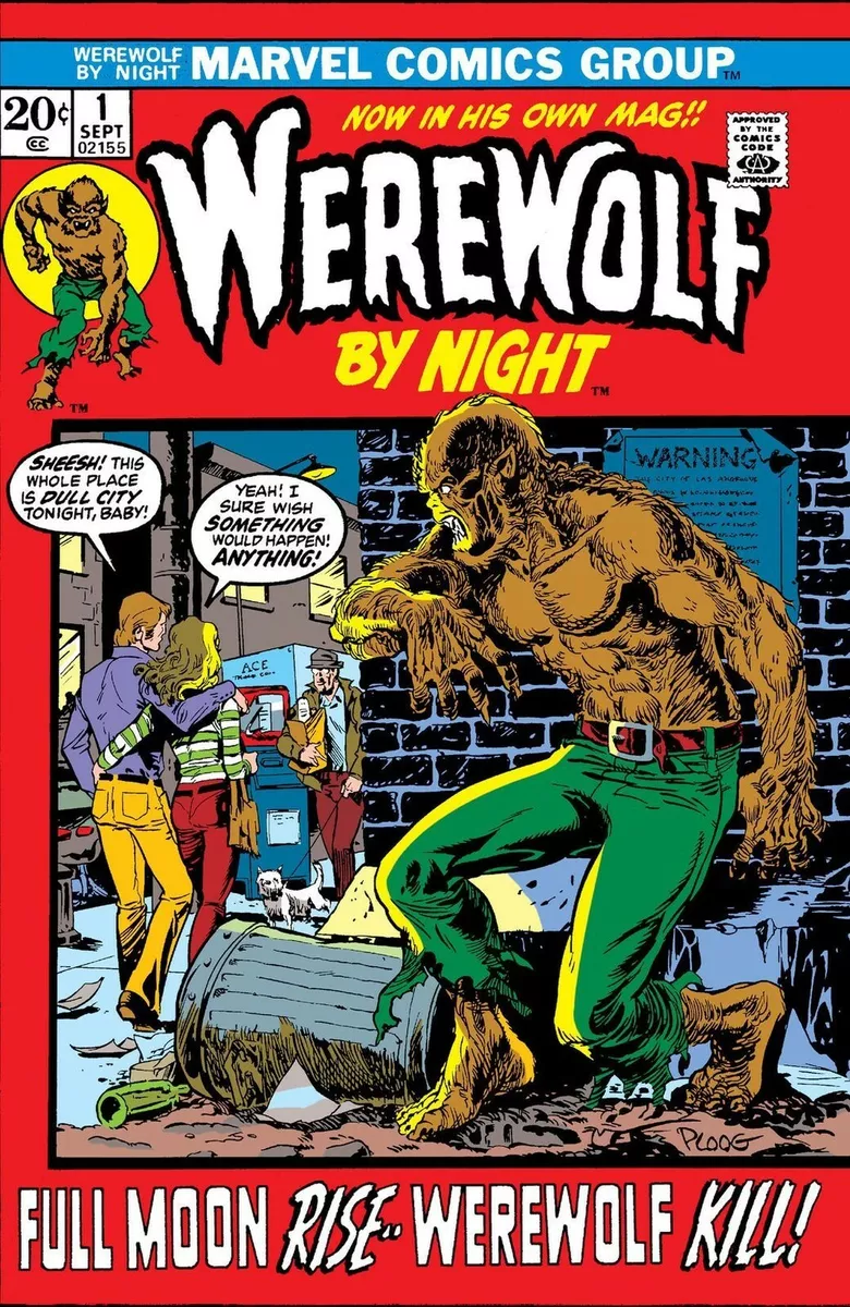 Marvel Werewolf By Night Official Teaser Poster Home Decor Poster