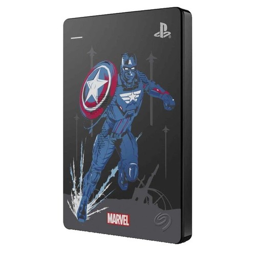 Seagate Limited Edition Marvel Captain America 2TB Game Drive for