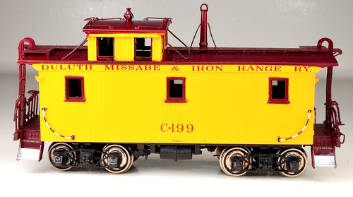 PSC HO Scale BRASS DM&IR Wood Caboose (DIESEL ERA) F/P #C-199 OB MINT!