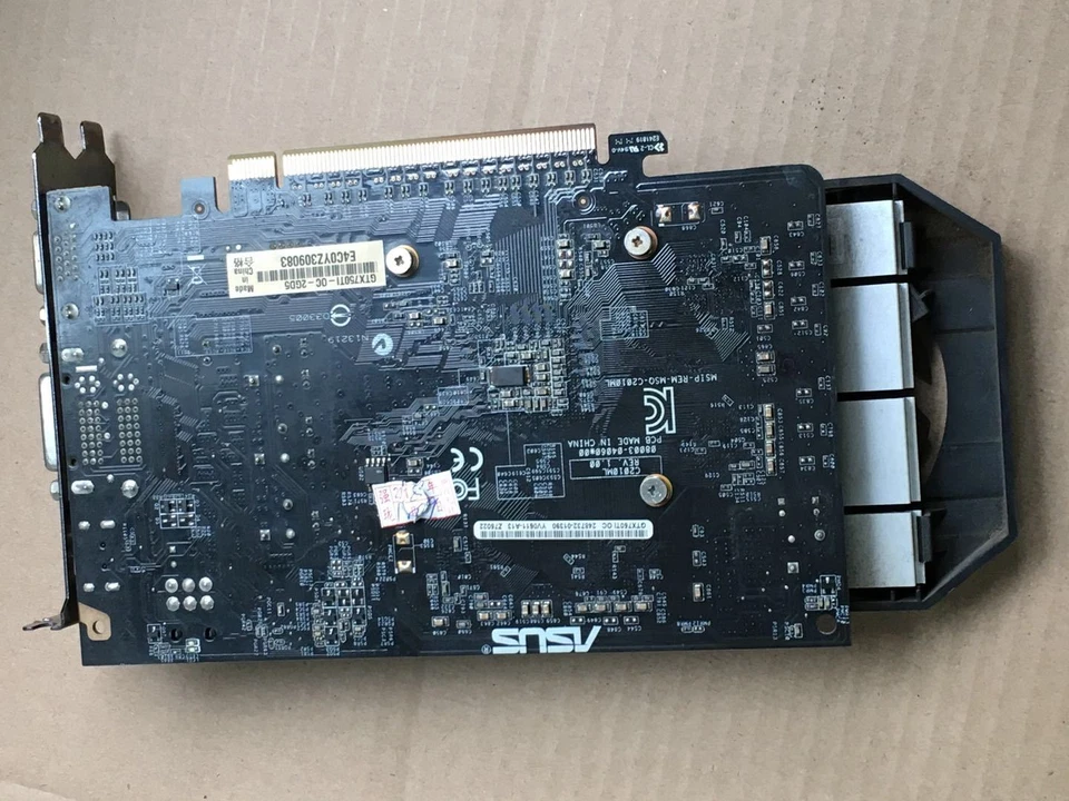 ASUS NVIDIA GeForce GTX 750 Ti (GTX750TI-OC-2GD) 2GB GDDR5 SDRAM PCI Express 3.0 - Image 2 of 3