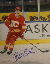 Samuel HONZEK Signed 8x10 Photo! Calgary Flames 1st Rd Pick! Slovakia! W/COA