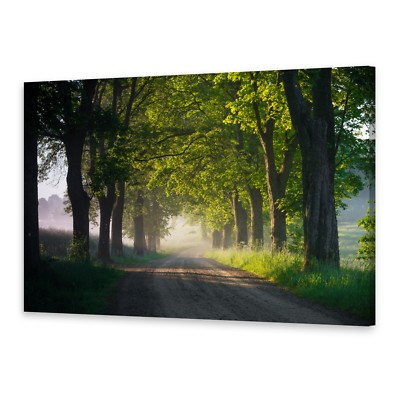 Leinwand-Bilder Wandbild Druck auf Canvas Kunstdruck Baumgasse