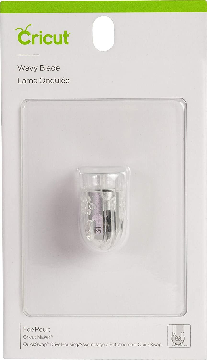 Cricut WAVY BLADE TIP - For Cricut MAKER Machines - FREE UK P&P