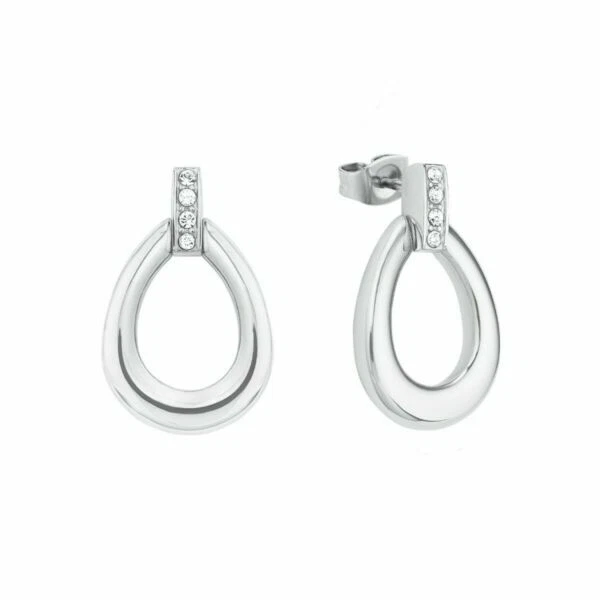 Pendientes de Moda de Acero Inoxidable s.Oliver