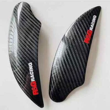 Carbon Fiber Side Tank Covers Sliders Protector For BMW S1000RR S1000R 2015-2018