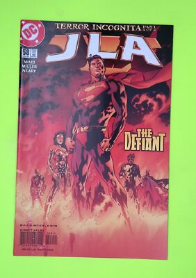 JLA #58 2001 DC Comics Mid Grade Comic Book L99-159