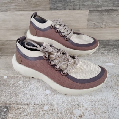 Allbirds Trail Runners SWT Womens Shoes Sz 6.5 Running Beige Hazy Cocoa Sneakers