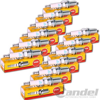 12x NGK IRDIUM IX ZÜNDKERZE passend für MERCEDES C/E/M/G-KLASSE VITO BMW 7er 8er
