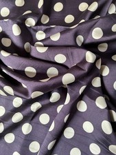 Authentic Top Italian designer luxury silk dress Fabric. Made in Italy