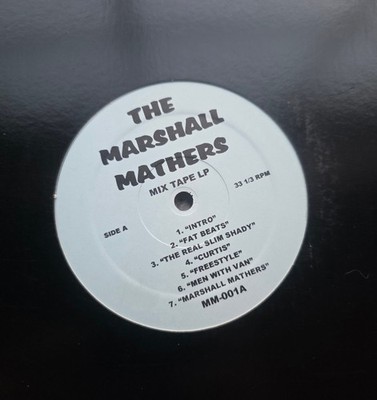 The Marshall Mathers (Eminem) Mix Tape LP Sample DJ Vinyl 12' 2000 RARE PROMO